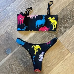 Hoaka X PONY Dinosaur Bikini